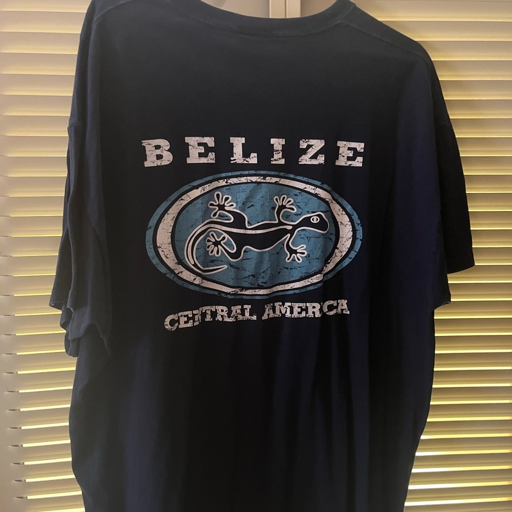 Navy Blue Graphic T-Shirt